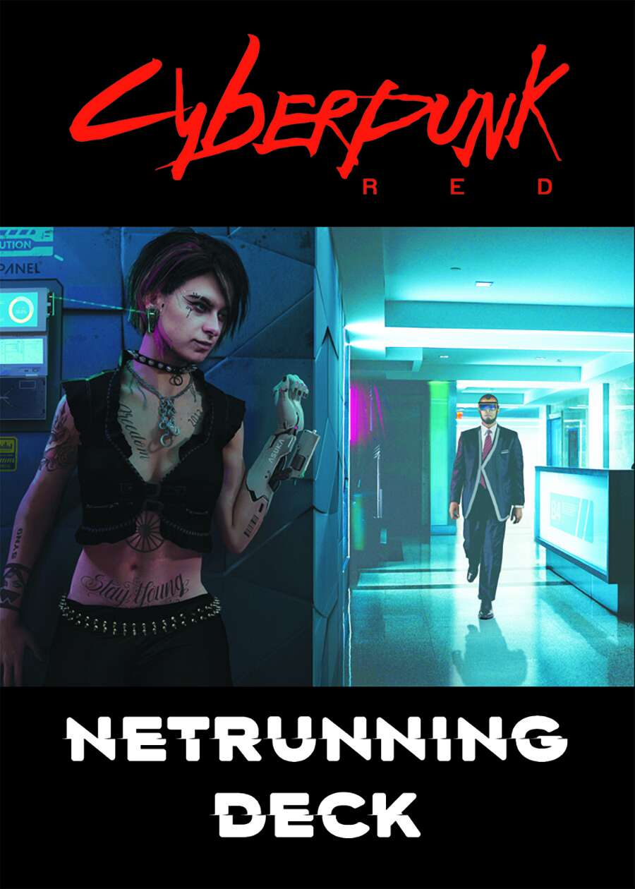 Cyberpunk Red Netrunning Deck - Complete NET Architecture Card Set