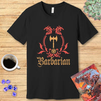 D&D Barbarian Class Emblem T-shirt