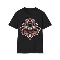 D&D Barbarian Class Fancy Emblem T-Shirt