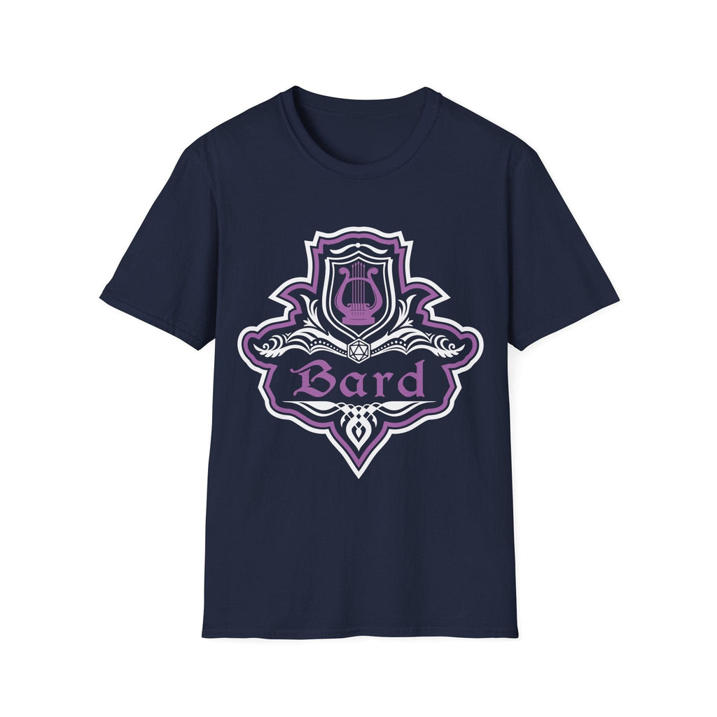D&D Bard Class Fancy Emblem T-Shirt