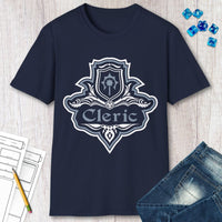 D&D Cleric Class Fancy Emblem T-Shirt