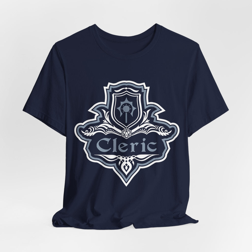 D&D Cleric Class Fancy Emblem T-Shirt