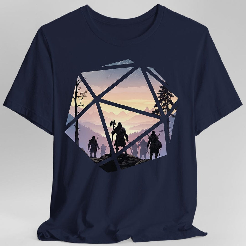 D&D D20 Landscape T-shirt