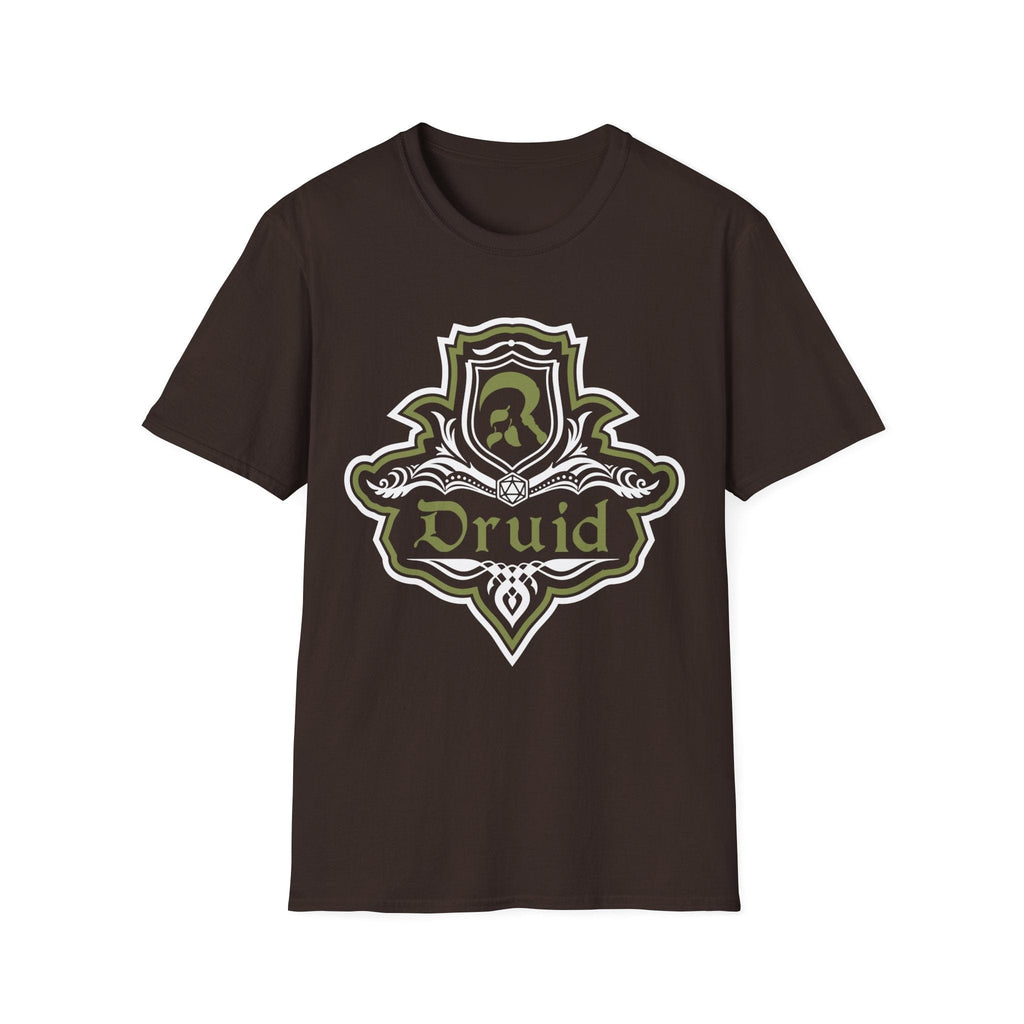 D&D Druid Class Fancy Emblem T-Shirt