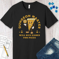 D&D Dungeon Master for Pizza T-Shirt