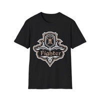 D&D Fighter Class Fancy Emblem T-Shirt