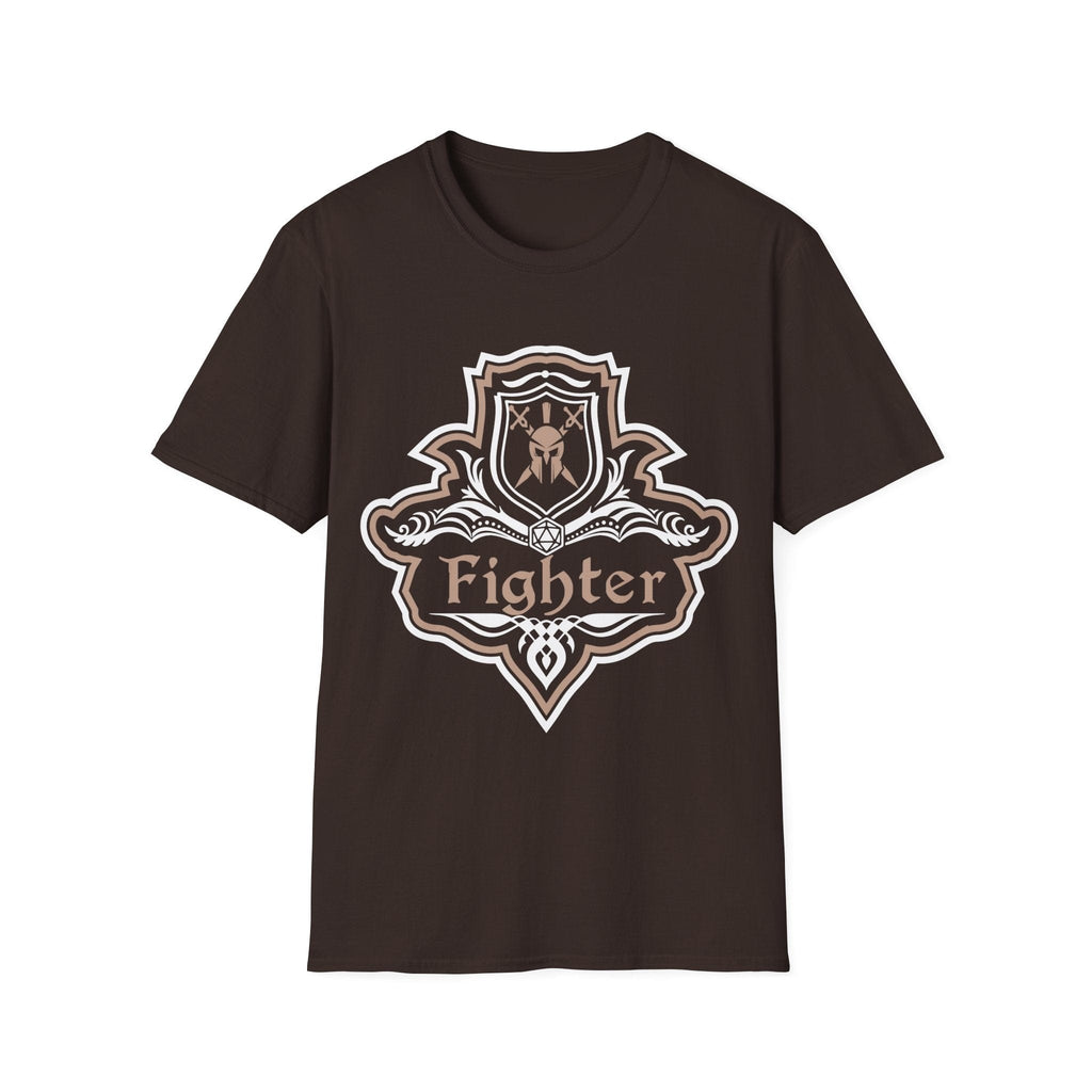 D&D Fighter Class Fancy Emblem T-Shirt