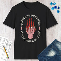 D&D Fireball Spell Shirt