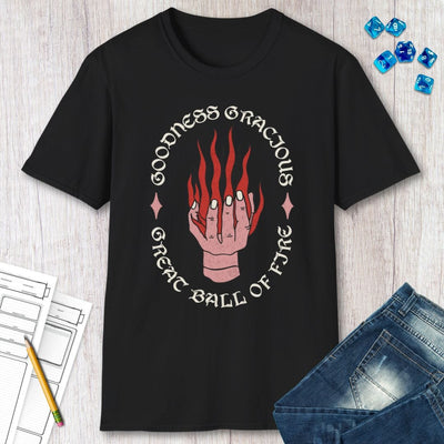 D&D Fireball Spell Shirt