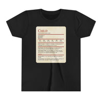 D&D Kids Shirt Child Stat Block