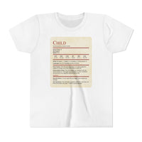 D&D Kids Shirt Child Stat Block