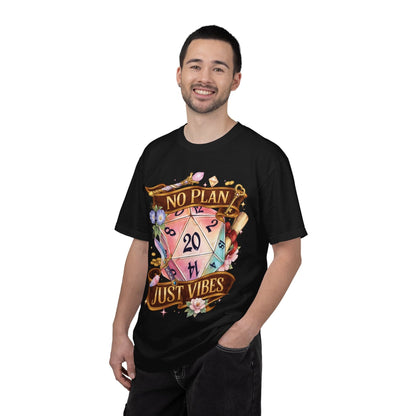 No Plan Just Vibes D&D Shirt - Premium Comfort Colors Tee