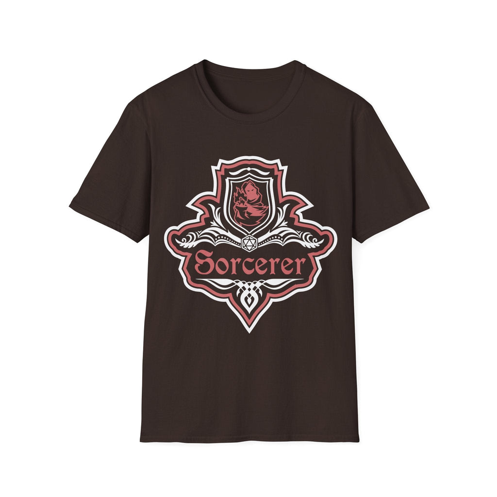 D&D Sorcerer Class Fancy Emblem T-Shirt