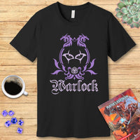 D&D Warlock Class Emblem T-Shirt
