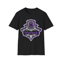D&D Warlock Class Fancy Emblem T-Shirt