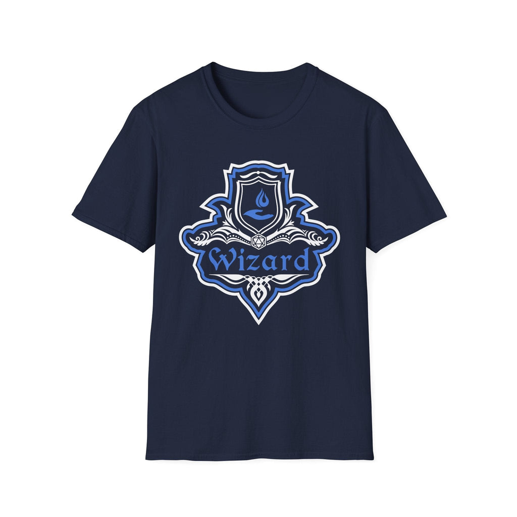 D&D Wizard Class Fancy Emblem T-Shirt