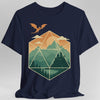 D20 Mountain Landscape T-Shirt