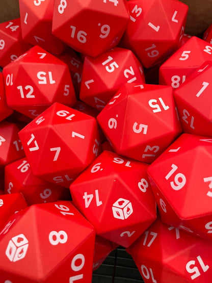 D20 Stress Ball – Squeezable Dice Toy for Tabletop Gamers