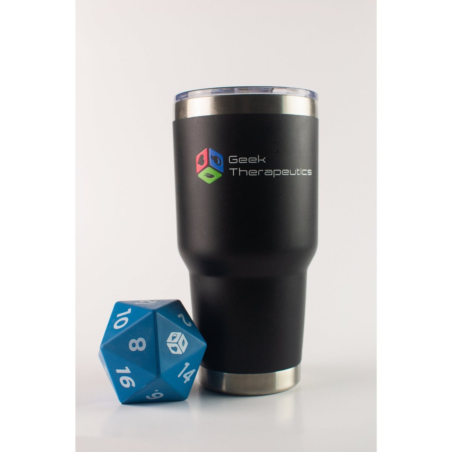 D20 Stress Ball – Squeezable Dice Toy for Tabletop Gamers