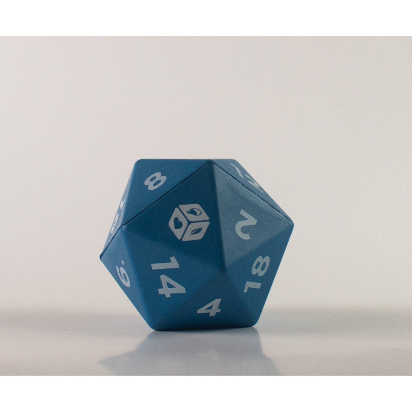 D20 Stress Ball – Squeezable Dice Toy for Tabletop Gamers