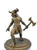 Minotaur Statue, Hand Painted Resin Sculpture | Mythical Creature Figurine | Unique Legendary Minotaur Monster Figurine. Fantasy Art Decor