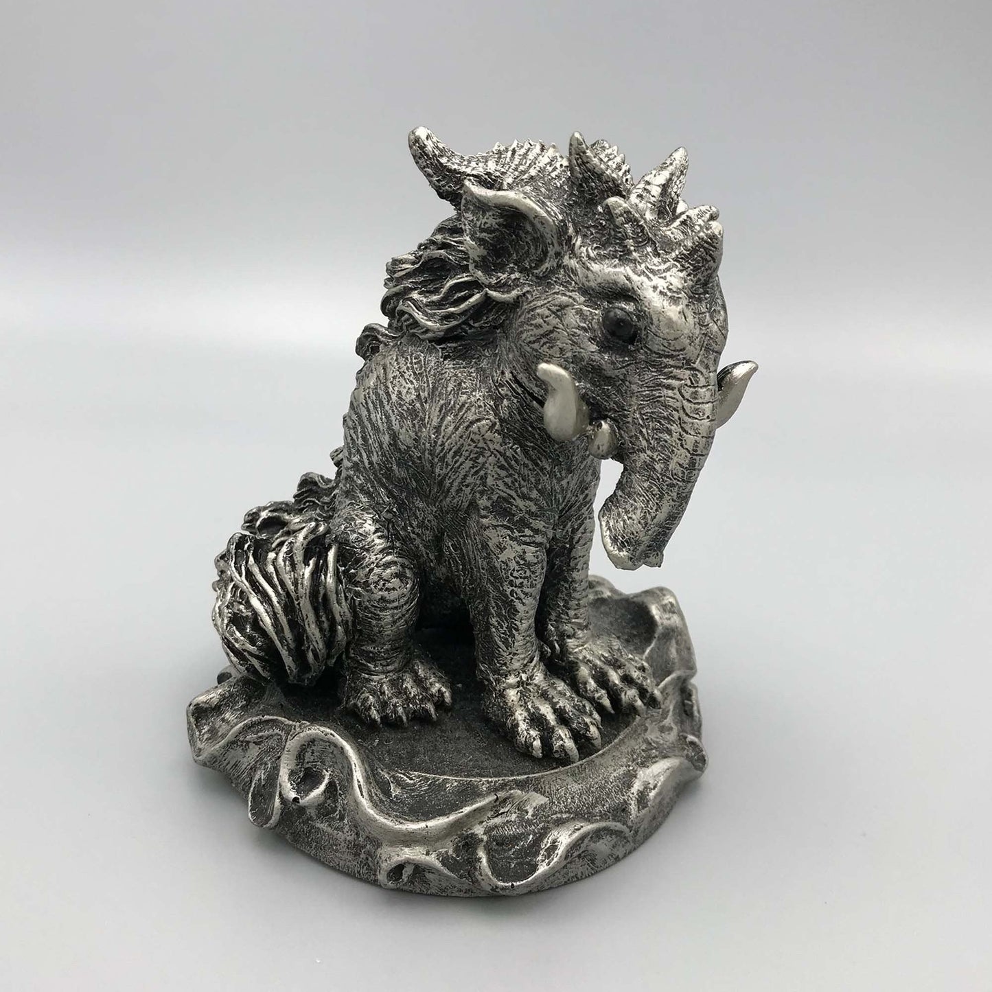 Baku Dream Guardian Statue – Hand Painted Japanese Mythology Figurine
