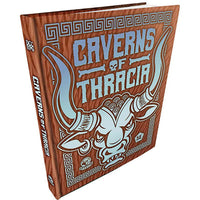 Dungeon Crawl Classics: The Caverns of Thracia (5E) Minotaur Hide Cover