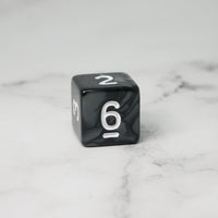 Dark Emulsion 10d6 - DnD Dice Set | Acrylic RPG Gaming Dice