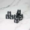 Dark Emulsion 10d6 - DnD Dice Set | Acrylic RPG Gaming Dice
