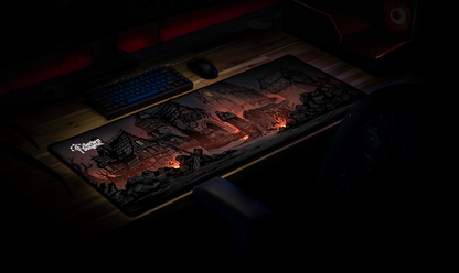 "Wolves at the Door" Darkest Dungeon Gaming Desk Mat