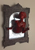 Ghost in the Mirror Wall Plaque, Bloody Mary Version, Resin | Victorian Gothic Haunted Wall Art |  Gift for Halloween and Spooky Home Decor