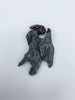 Mothman Magnet, Hand Painted Resin Sculpture | Cryptid Fantasy Decor | Moth Man Magnet for Horror and Gothic Decor