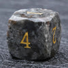 D&D Multi-Sided Engraved Natural Gemstone Dice Set
