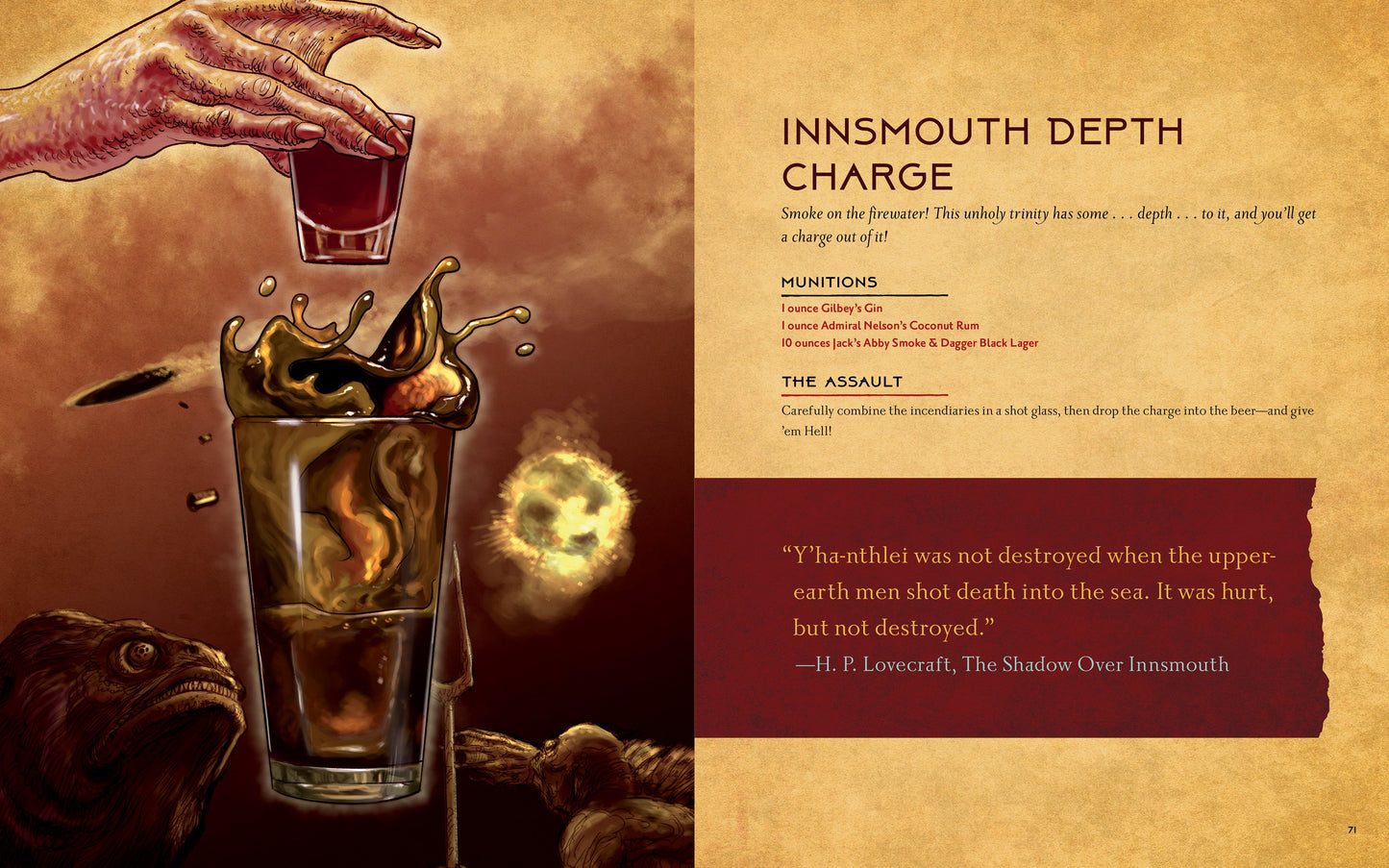 Lovecraft Cocktails - Elixirs & Libations from the Lore of H.P. Lovecraft