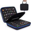 Dice Collection - DND Dice Set Storage Box + Zippered Dice Case + Logo Badge