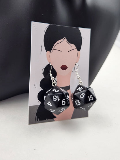 dice earrings