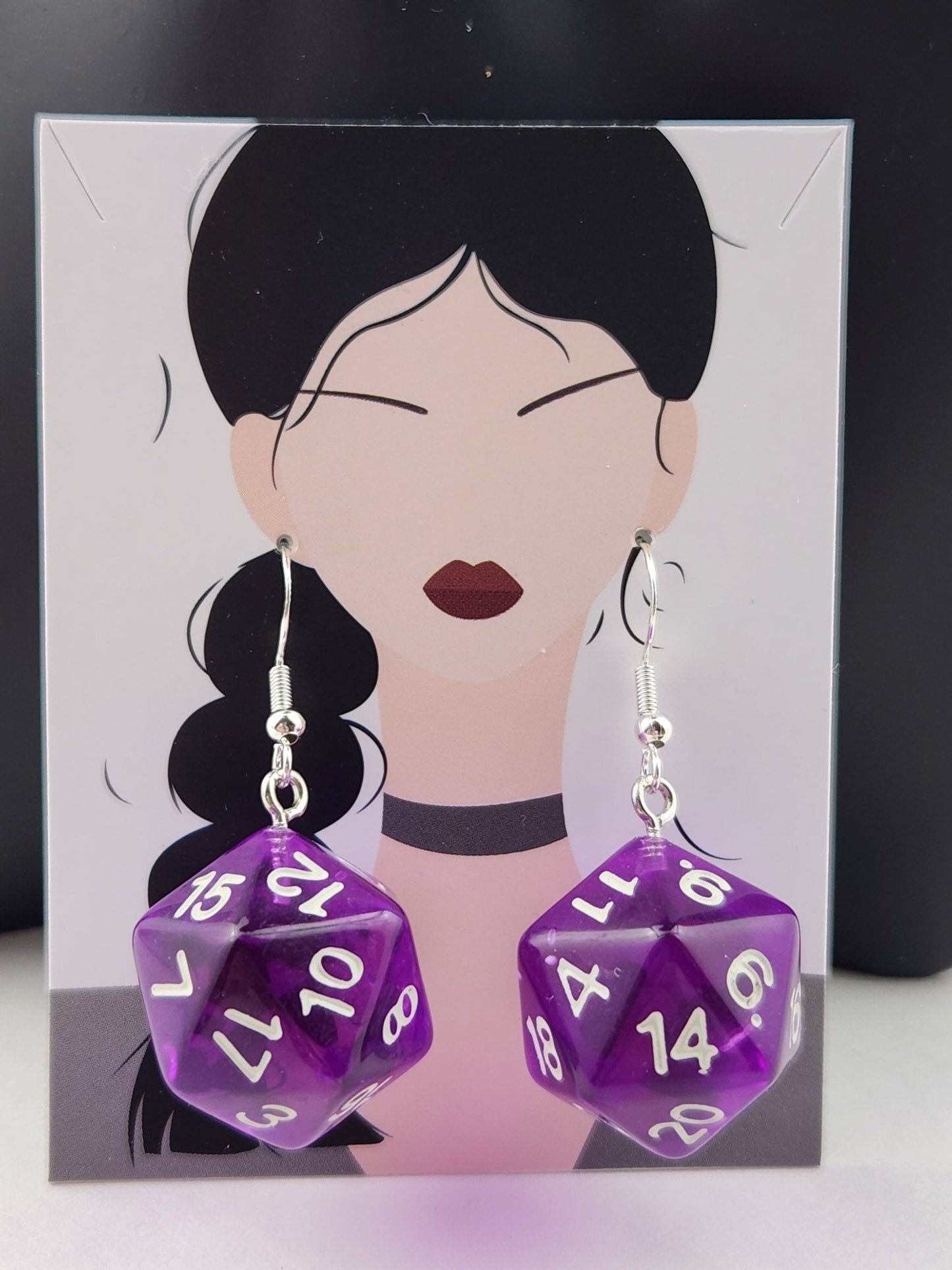dice earrings