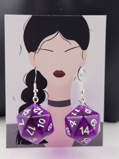 dice earrings
