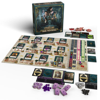 Cthulhu: Dark Providence | Deck Building Game with Secret Roles