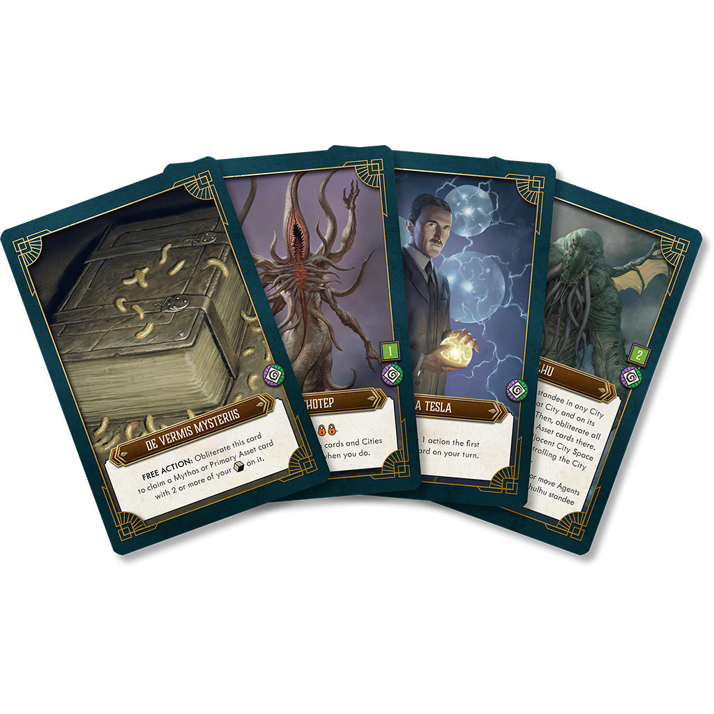 Cthulhu: Dark Providence | Deck Building Game with Secret Roles