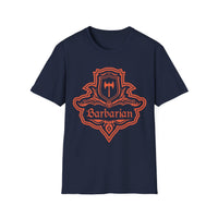 DnD Barbarian Class Emblem T-Shirt