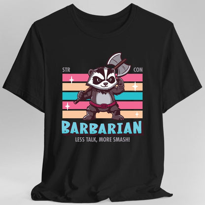 DnD Barbarian Shirt - D&D Kawaii Class T-shirt