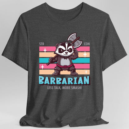 DnD Barbarian Shirt - D&D Kawaii Class T-shirt