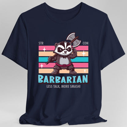 DnD Barbarian Shirt - D&D Kawaii Class T-shirt