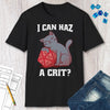 DnD Cat Shirt - I can haz a crit?