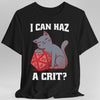 DnD Cat Shirt - I can haz a crit?