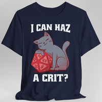 DnD Cat Shirt - I can haz a crit?