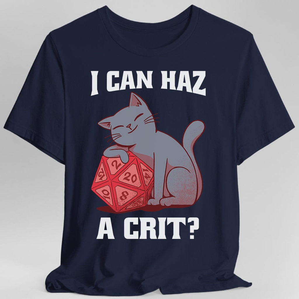 DnD Cat Shirt - I can haz a crit?