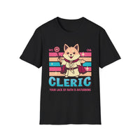 DnD Cleric Shirt - D&D Kawaii Class T-shirt