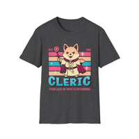 DnD Cleric Shirt - D&D Kawaii Class T-shirt